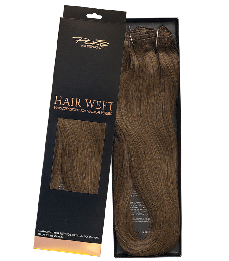 Poze Standard Hairweft - 110g Lovely Brown 6B - 50cm