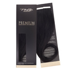 Poze Premium Tape On Hair Extensions - 52g Midnight Black 1N - 60cm