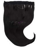 Poze Standard Wire & Clip Extensions - 130g Midnight Brown 1B - 50cm
