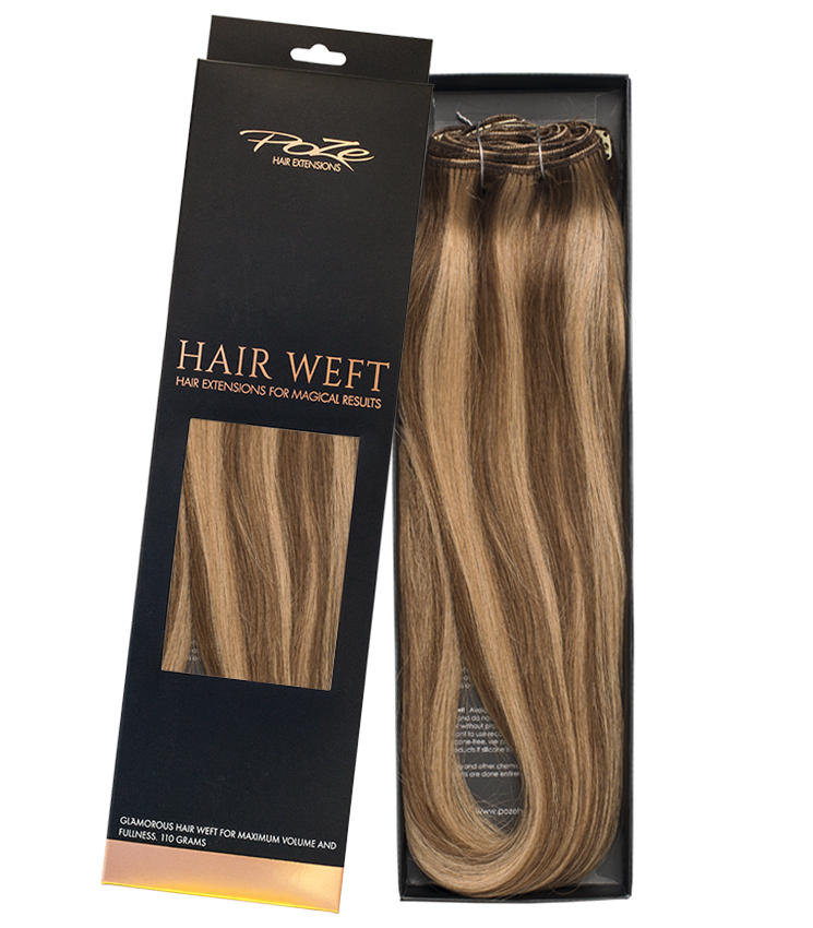 Poze Standard Hairweft - 110g Sandy Brown Mix 10B/7BN - 60cm