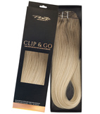 Poze Standard Clip & Go Hair Extensions - 125g Ash Mix Balayage 8A/10NV - 50cm