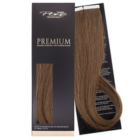 Poze Premium Tape On Hair Extensions - 50g Mocha brown 7BN - 50cm