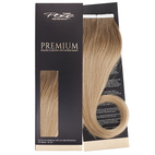 Poze Premium Tape On Hair Extensions - 52g Sandy Brown Balayage 7BN/10B - 50cm
