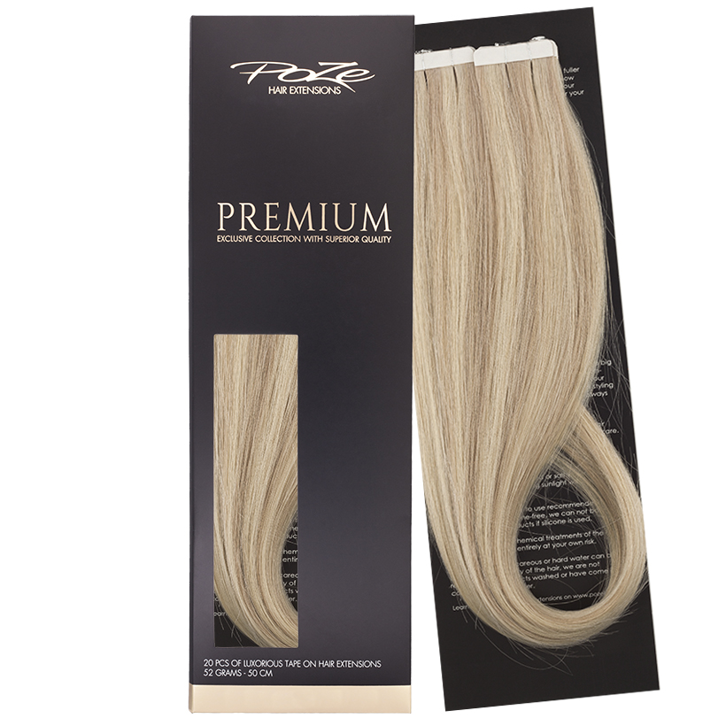 Poze Premium Tape On Hair Extensions - 52g Caramello 12A/10V - 50cm