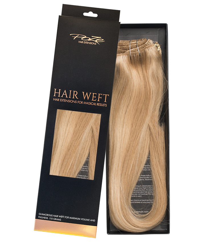 Poze Standard Hairweft - 110g Glam Blonde 10B/11N - 50cm