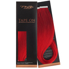 Poze Premium Tape On Extensions - 50g Bright Red 8R - 40cm