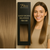 Poze Standard Magic Tip Extensions Sandy Brown Balayage 7BN/10B ? 50cm/17g